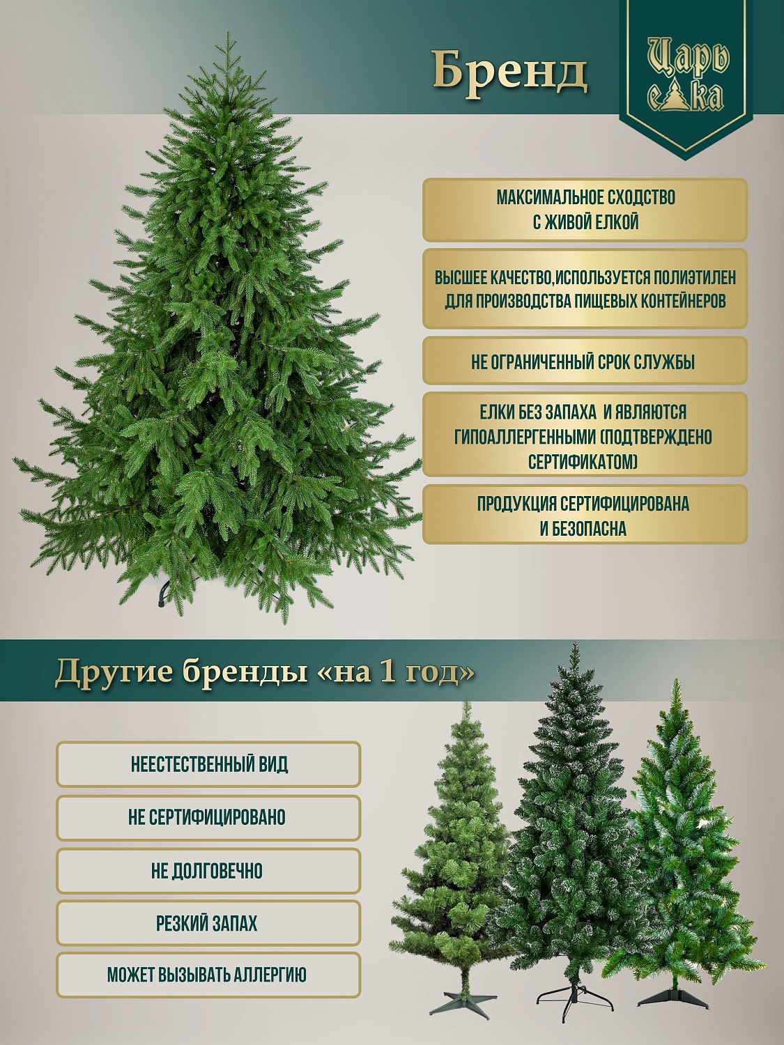 Ель искусственная Царь Елка Астра заснеженная с освещением LED
